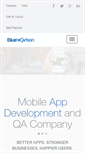 Mobile Screenshot of bluekarbon.com